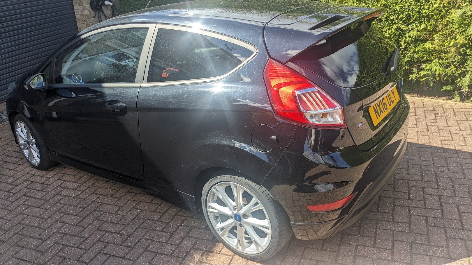 Hatchback before professional detailing